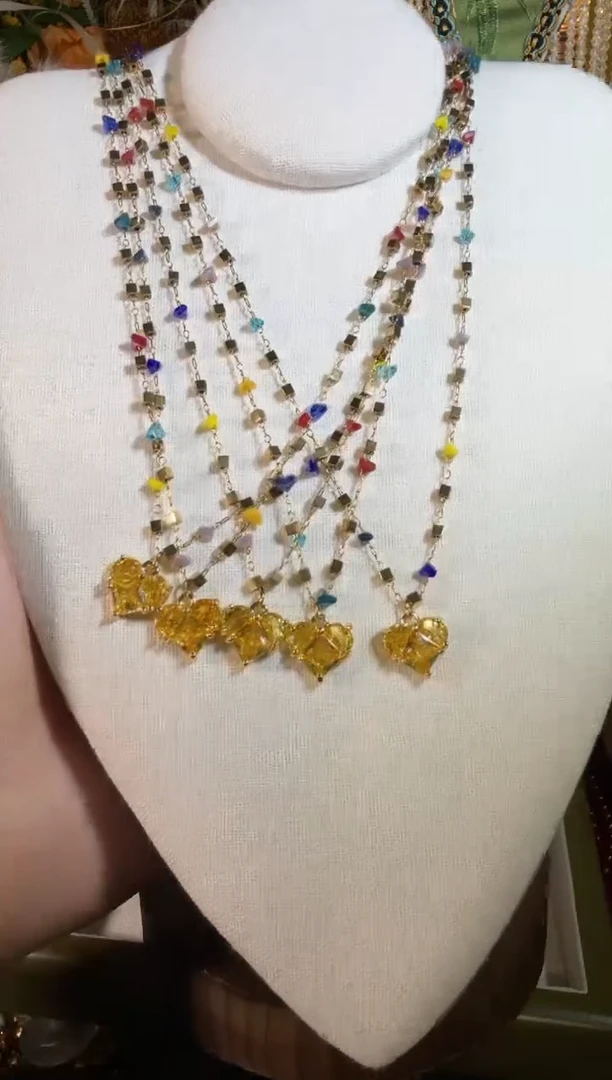 颈饰未镶嵌尖晶石005