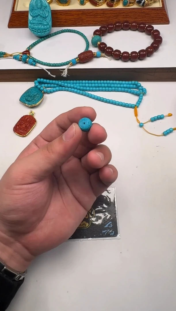 未镶嵌绿松石挂件李**～配饰配饰