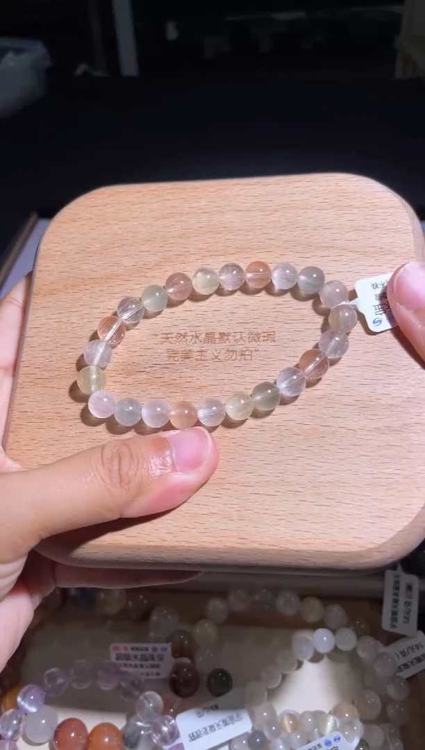 水晶手链未镶嵌61 号多样性发货一O 约8+