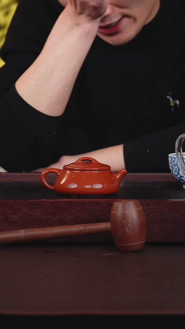 【闪购商品】紫砂茶壶半手工·简瓢·130cc