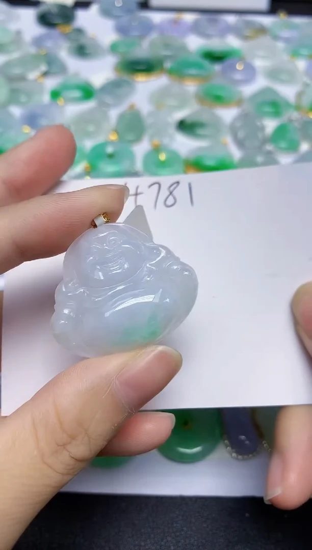 翡翠未镶嵌颈饰天然缅甸翡翠A货