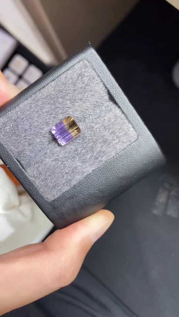 未镶嵌珠宝半成品紫晶4.62ct