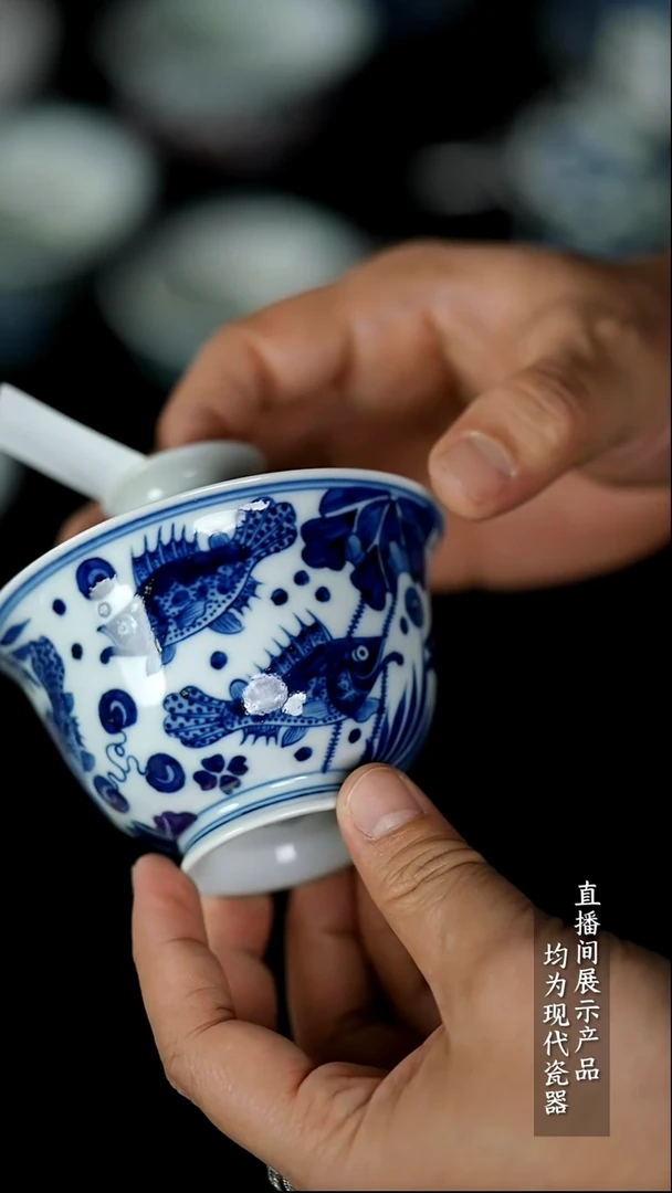 Y160诚意十足的直播间 茶具