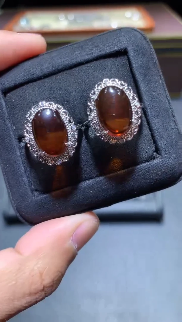 【闪购商品】琥珀戒指未镶嵌K13【多样性发其一】