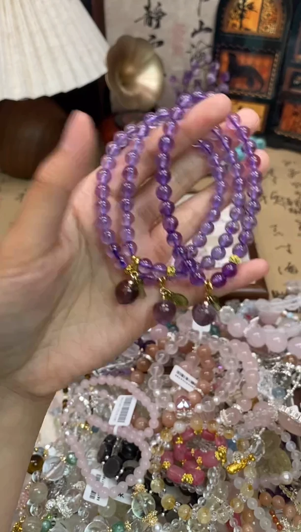 水晶手链未镶嵌195手串
