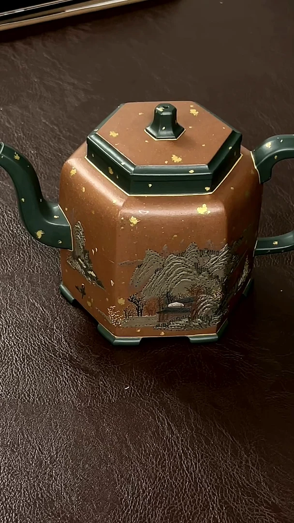 茶壶紫砂正气六方