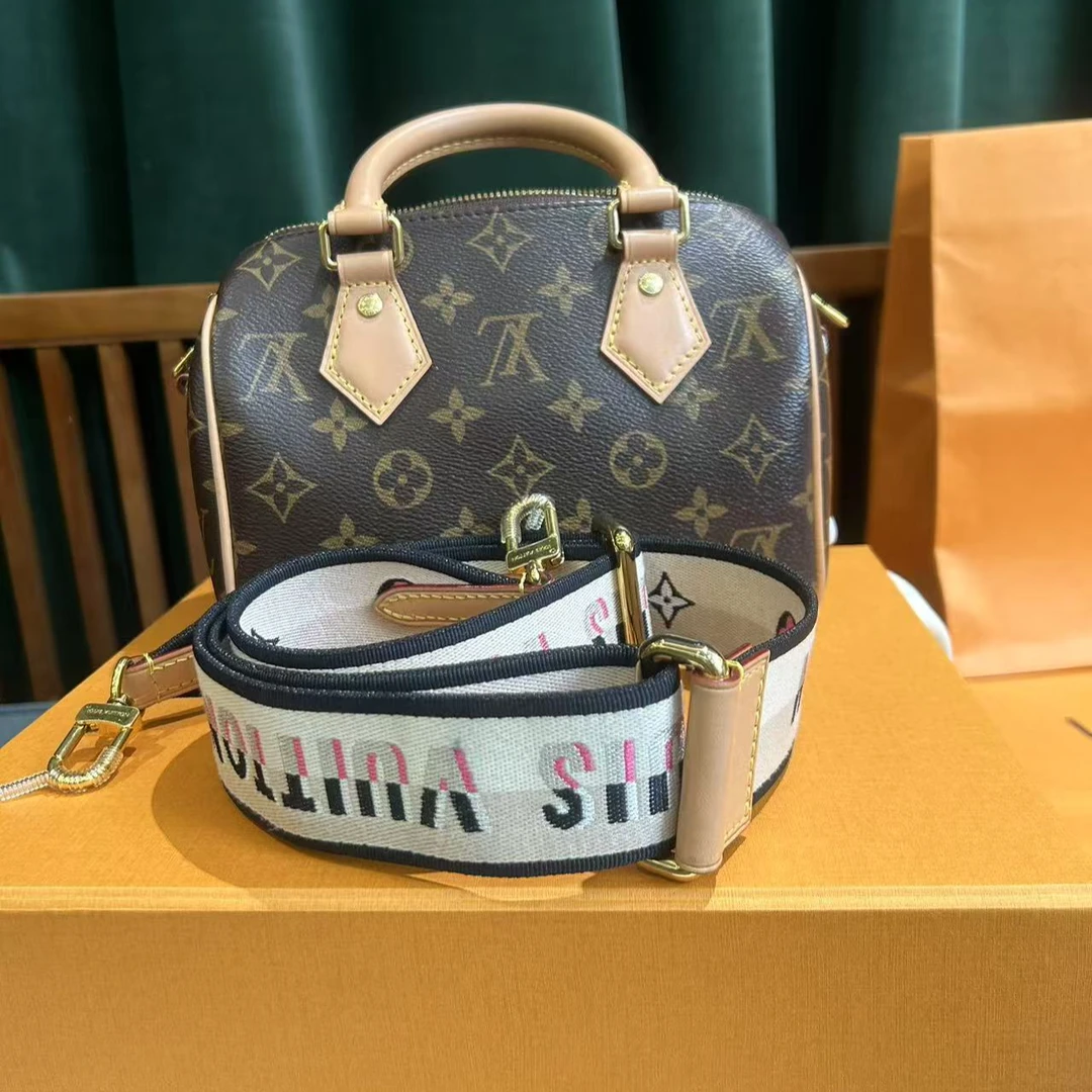 99新 LouisVuitton/路易威登 speedy20 枕头包 23年