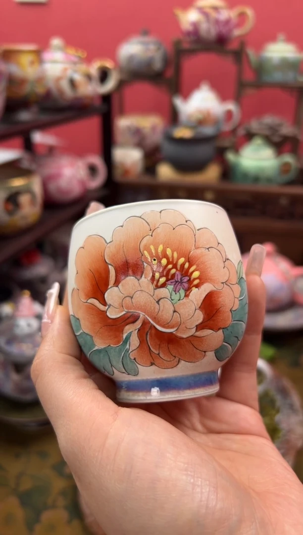 【闪购商品】壹乐手绘禅定杯定制版