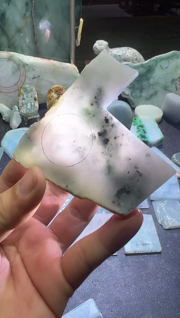 未镶嵌挂件翡翠天然缅甸翡翠A货