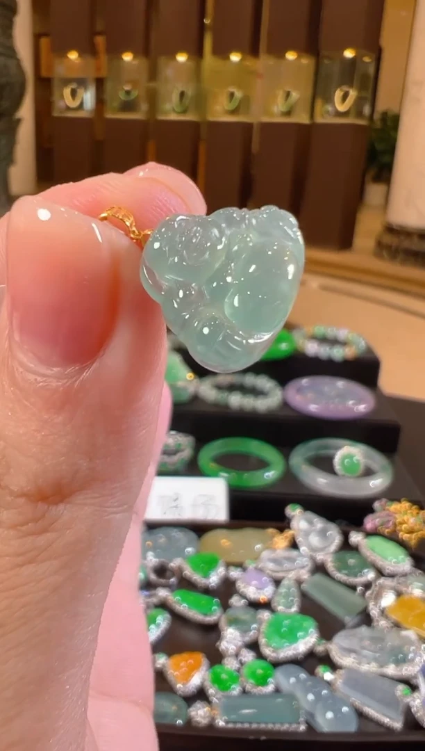 天然A货翡翠HJ06多样性发一