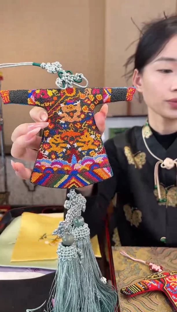 刺绣苏绣世家非遗手工（挂件）