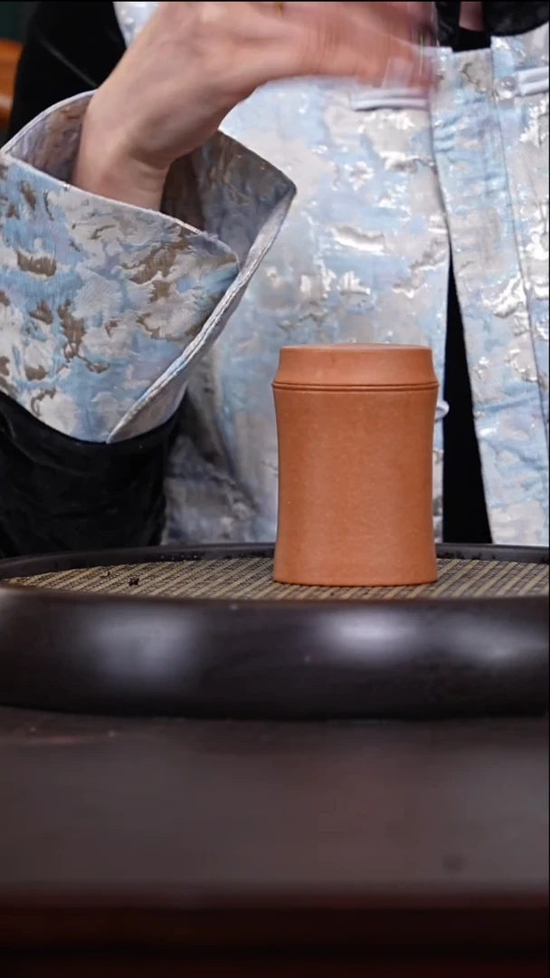 【闪购商品】紫砂茶壶十竹斋9-4紫砂茶叶罐