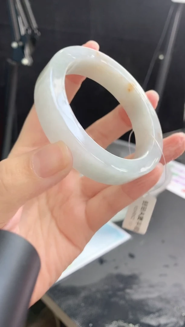 【闪购商品】定制翡翠手镯未镶嵌57 57-58正