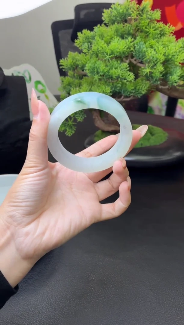 未镶嵌手镯定制翡翠定制手镯 57-59