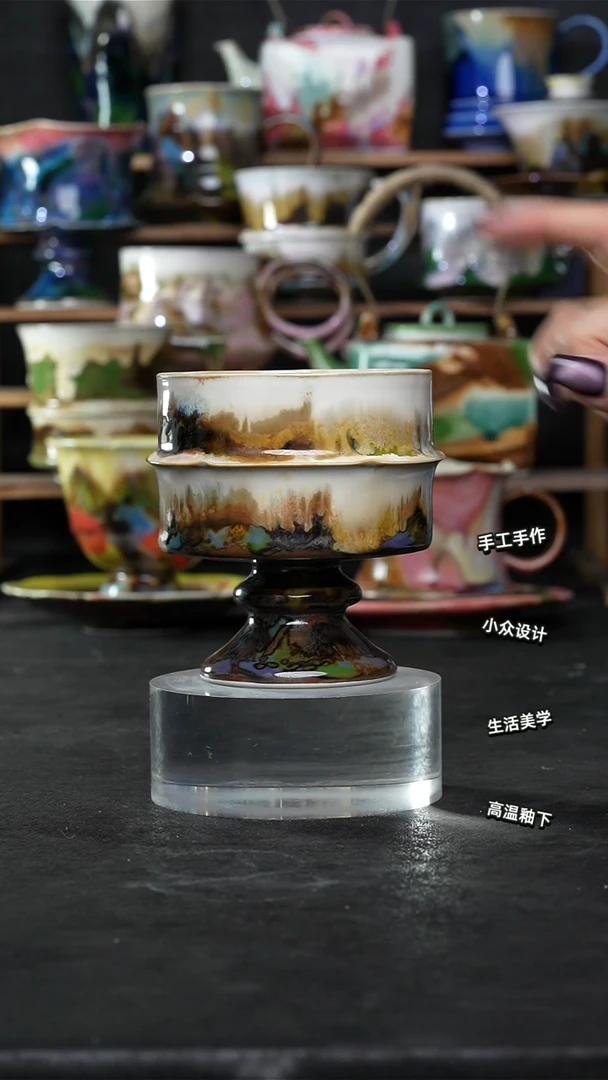 设计师款景德镇森涩手创陶瓷（食品级）394