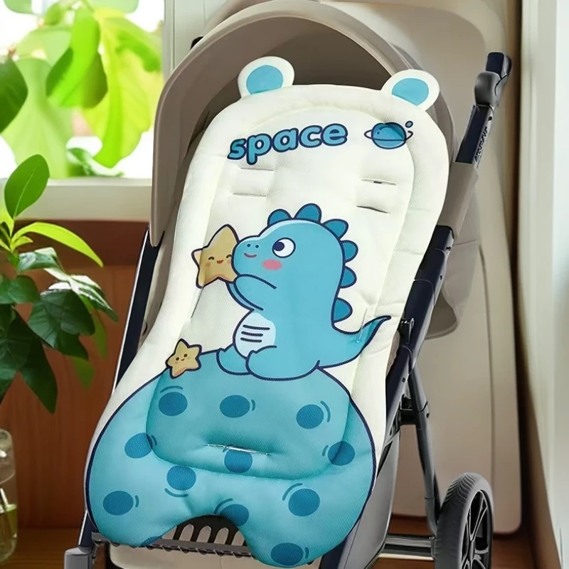 宝宝婴儿车四季通用保暖靠垫秋冬推车棉垫遛娃神器坐垫餐椅提篮安