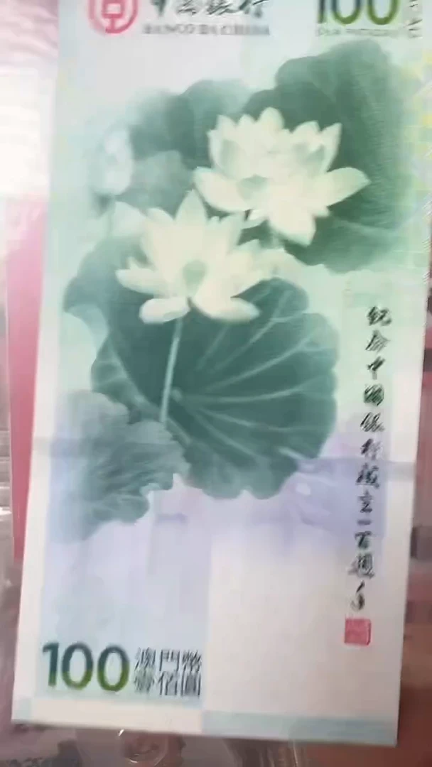 【闪购商品】塑料中国荷花纪念钞随机发货不挑号