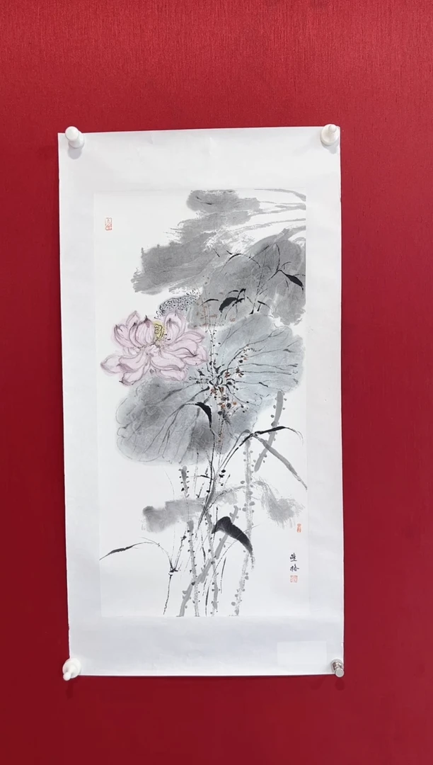 国画秦燕格老师画作
