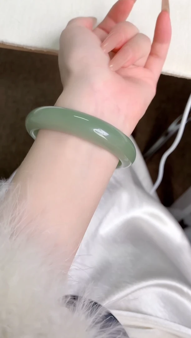 未镶嵌手镯石英质玉东陵玉82-圈口60.2