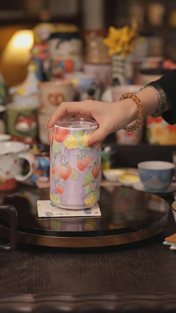景德镇釉下彩绘设计师款式陶瓷
