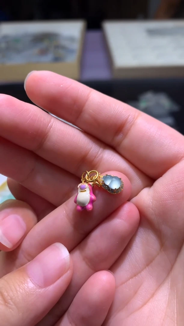 颈饰未镶嵌翡翠净货