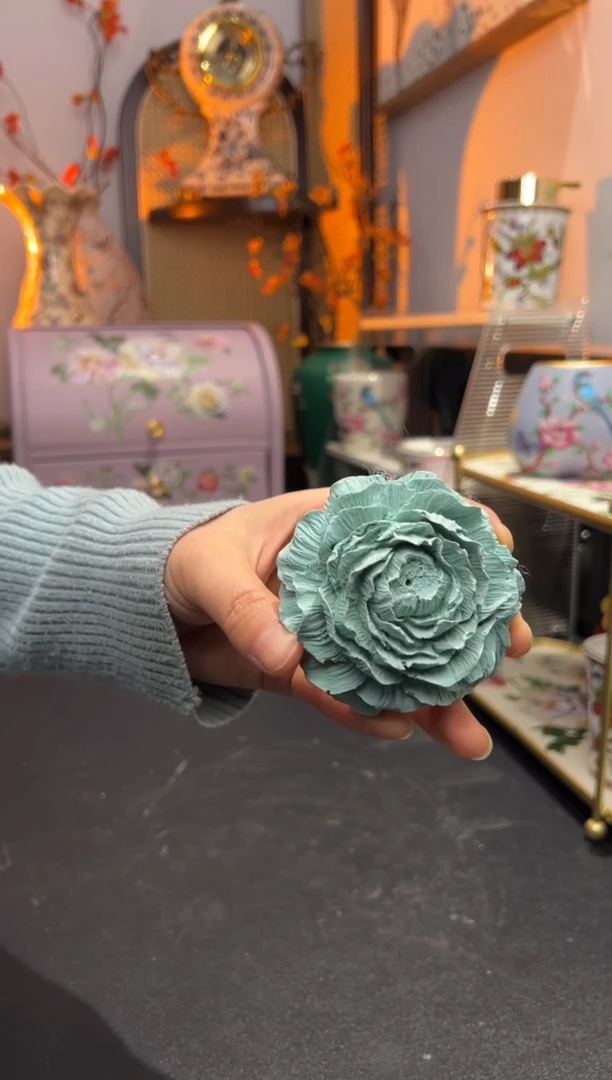 外贸陶瓷家居百货-花朵香插