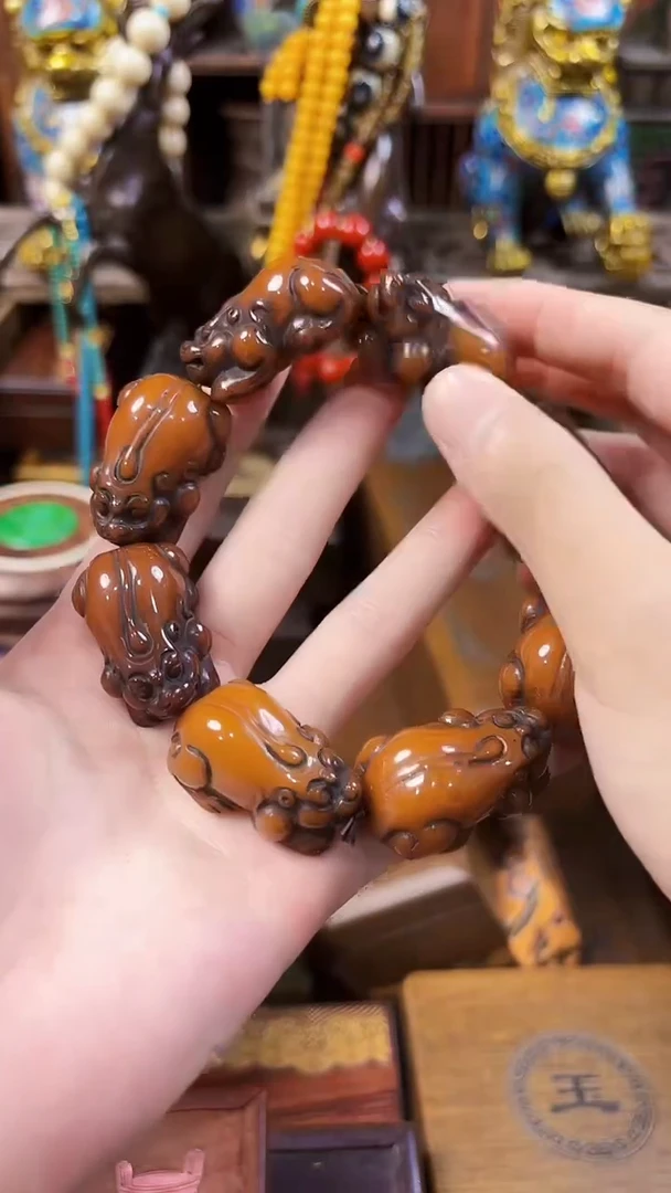 未镶嵌蜜蜡耳饰乘核百货精选1111