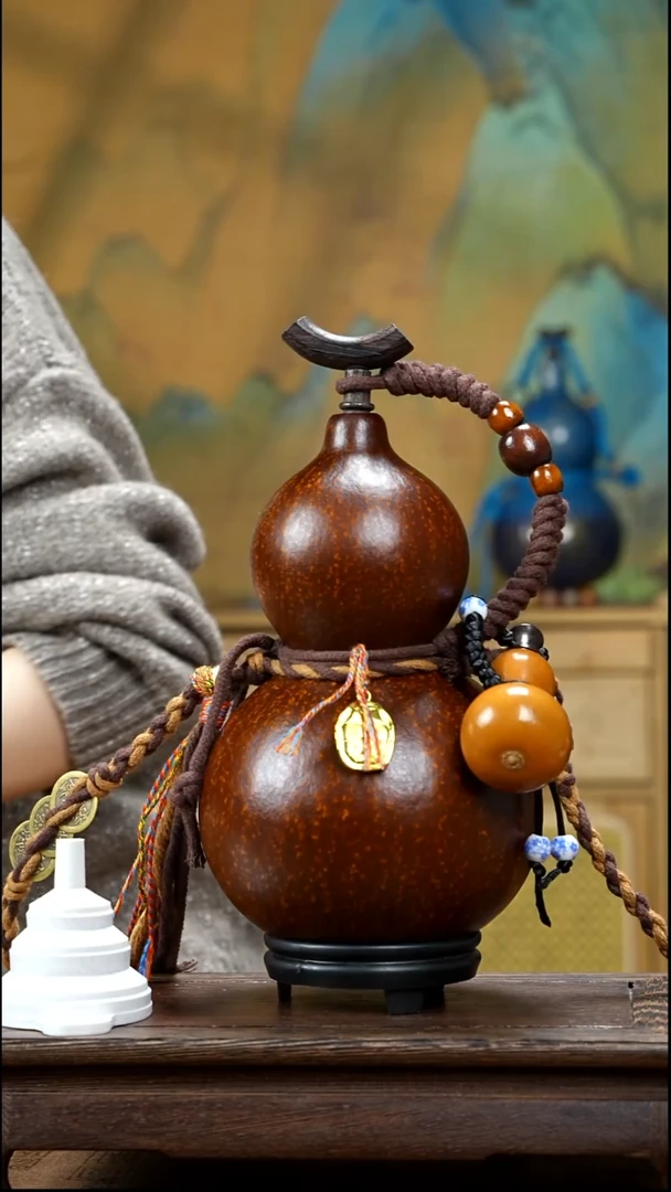 XG099藏绳款酒葫芦不包手串（现货现发）+原色小手捏