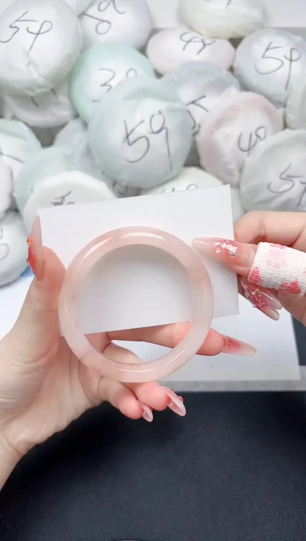 未镶嵌手镯石英质玉15-55.