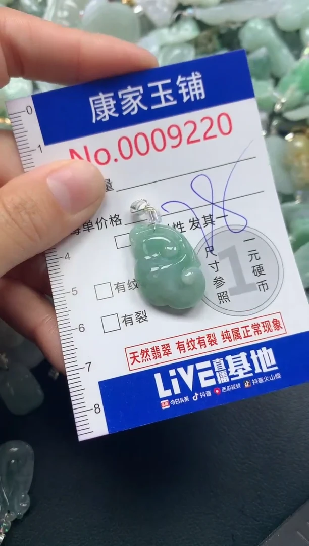 颈饰未镶嵌翡翠9220
