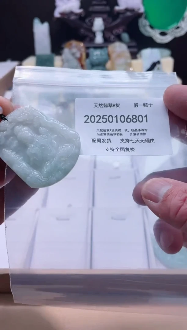 【闪购商品】翡翠颈饰未镶嵌闪购商品8号店200250010022