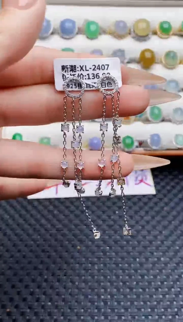 银S925镶嵌戒指翡翠2537