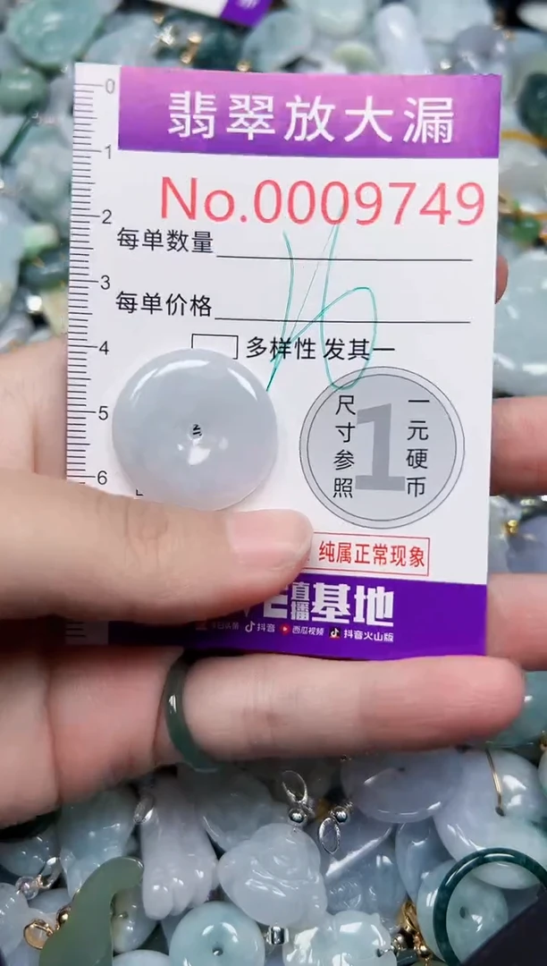 颈饰未镶嵌翡翠9749