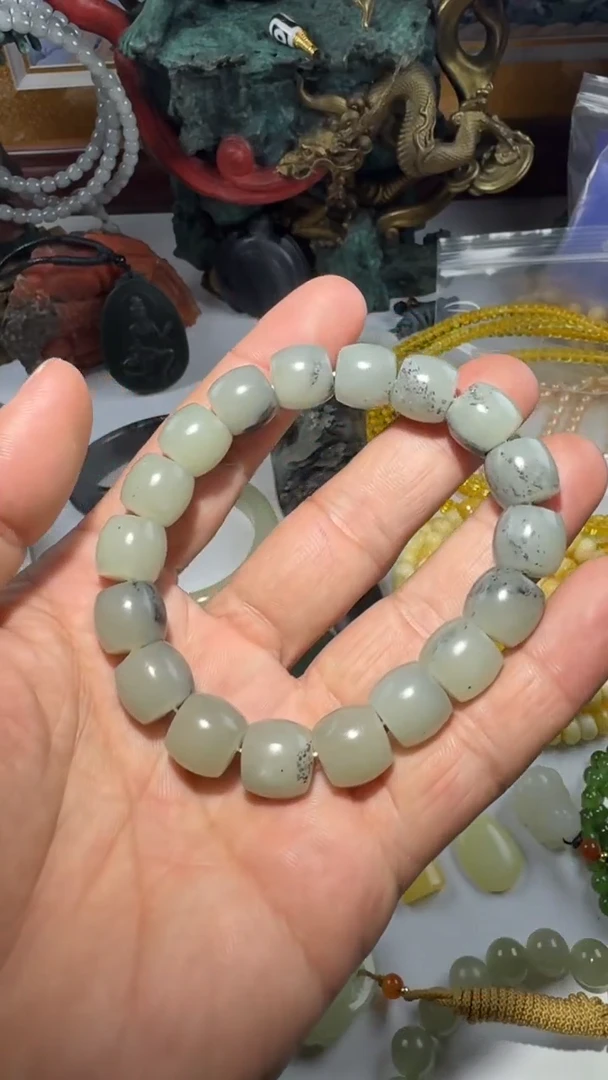 未镶嵌手串和田玉手串