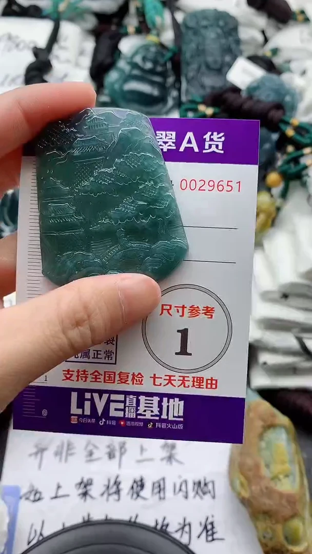 翡翠未镶嵌颈饰8888888888