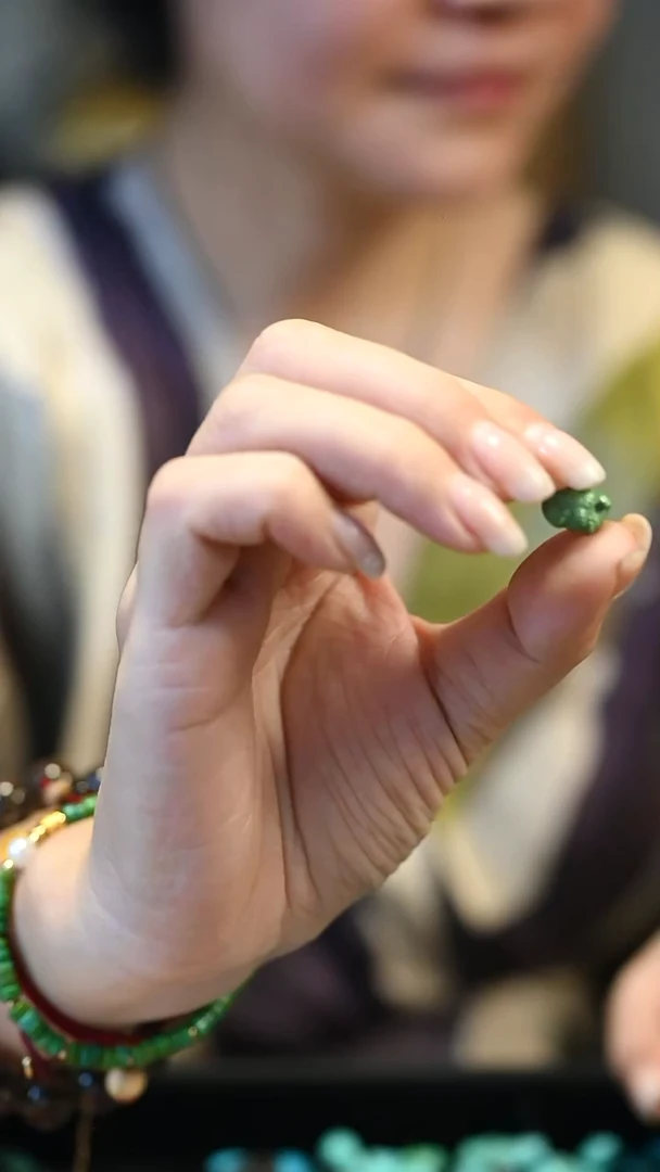 珐琅非金属清*花 定向 清色花