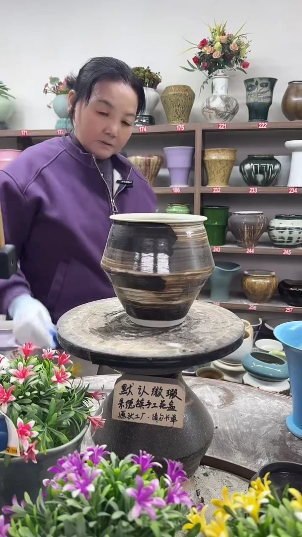 12-24-高18口14瑕-花盆