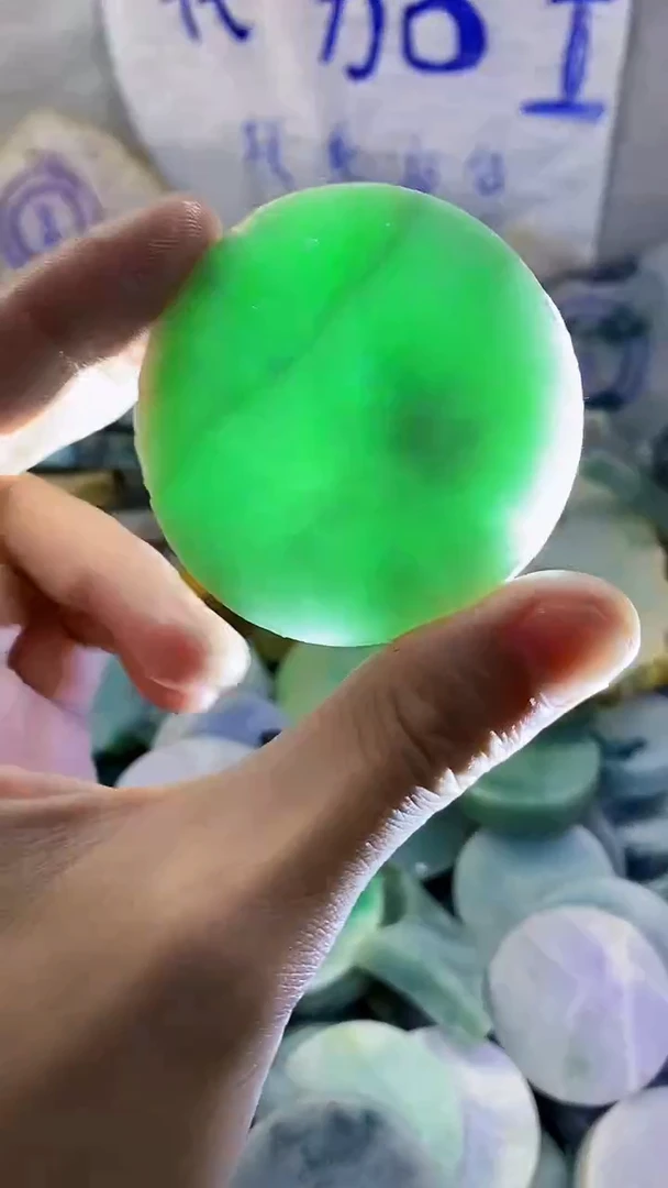 裸石翡翠纯天然翡翠A货53