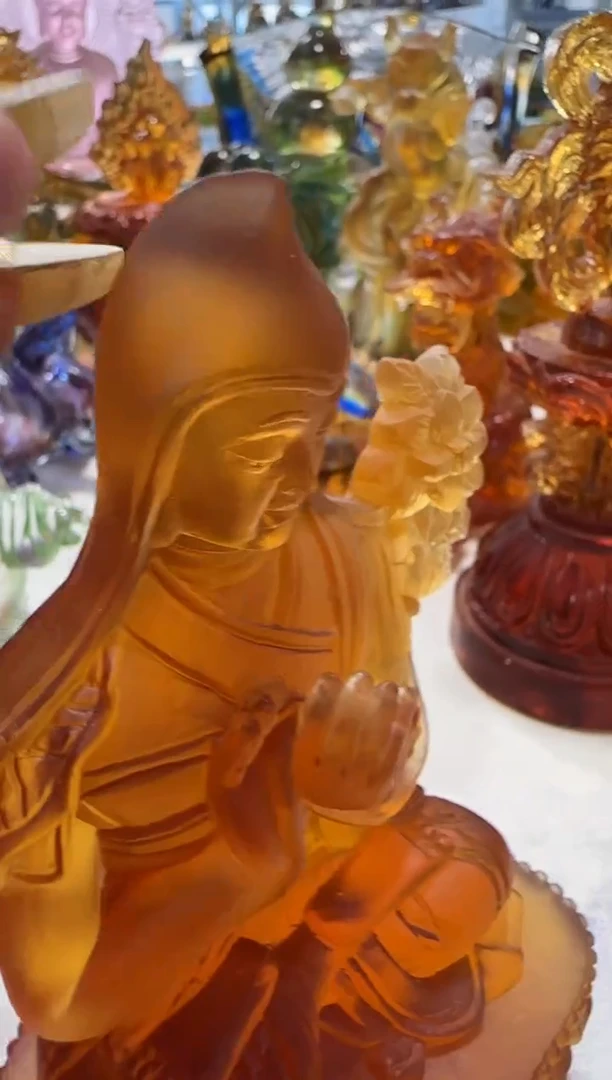 琉璃琉璃143微瑕古法琉璃假一罚十
