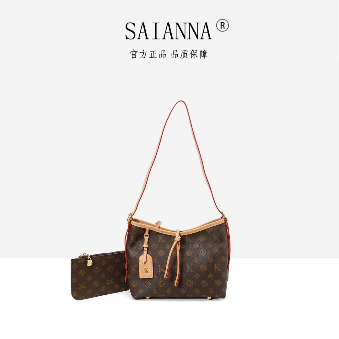 经典印花中号凯瑞all【1003中棕杏】