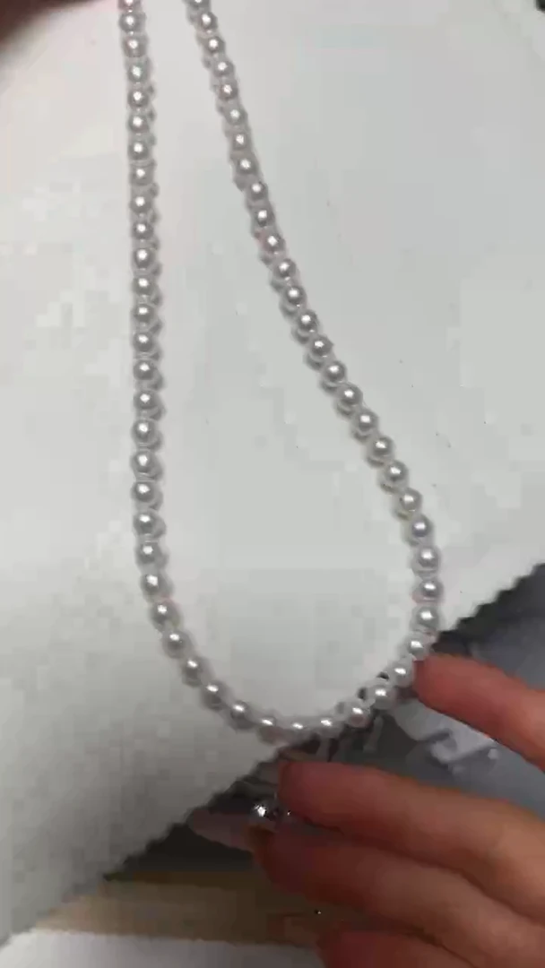 颈饰钛钢淡水珍珠永丽珍珠