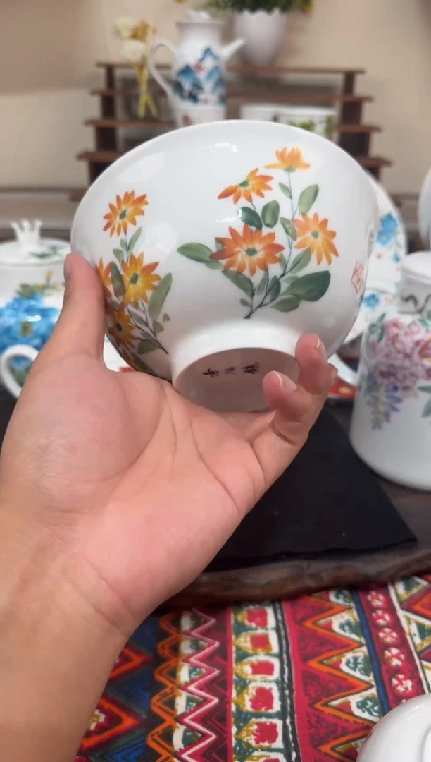瓷景德镇高温釉下陶瓷
