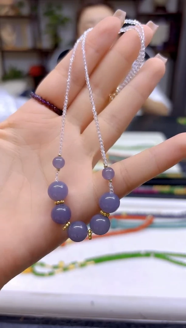 和田玉未镶嵌项链DIY款X631