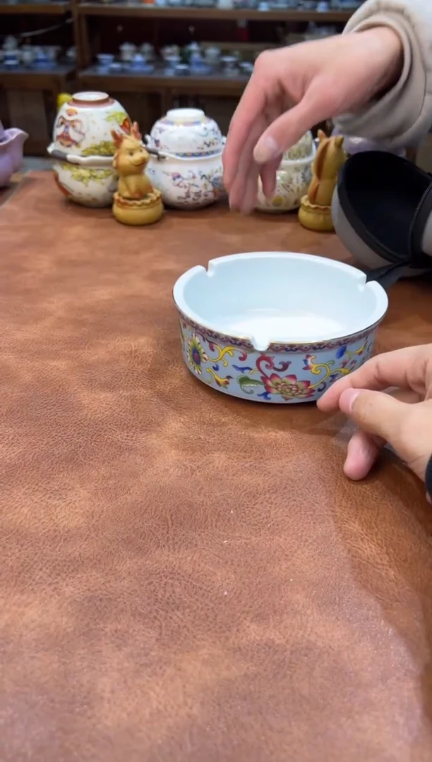 真的很便宜会开片的旅行茶具