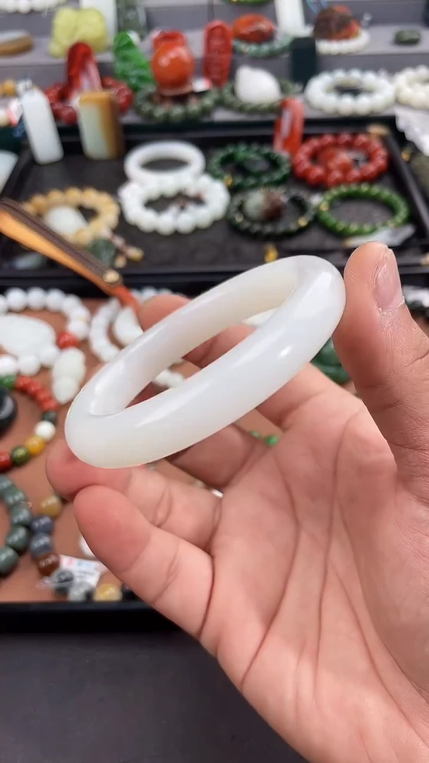 手串未镶嵌和田玉英*建多样性发一件06