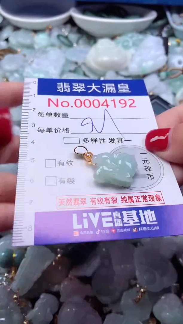 颈饰未镶嵌翡翠4192
