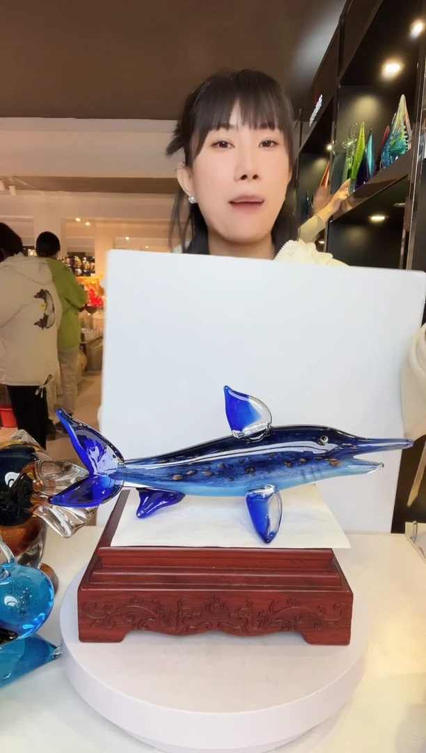 【闪购商品】茶盏琉璃摆件家居摆件