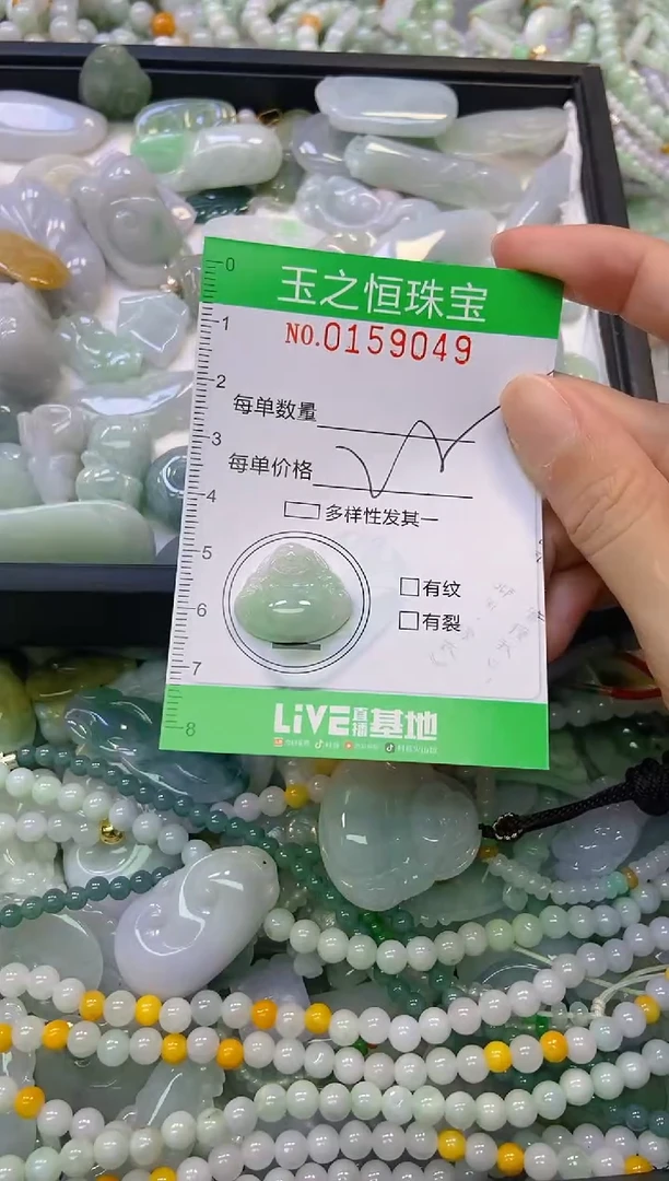 颈饰未镶嵌翡翠闪购0159049