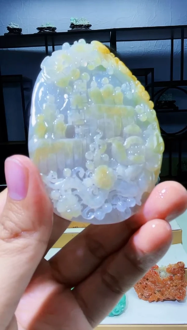 【闪购商品】定制翡翠未镶嵌毛货02110129