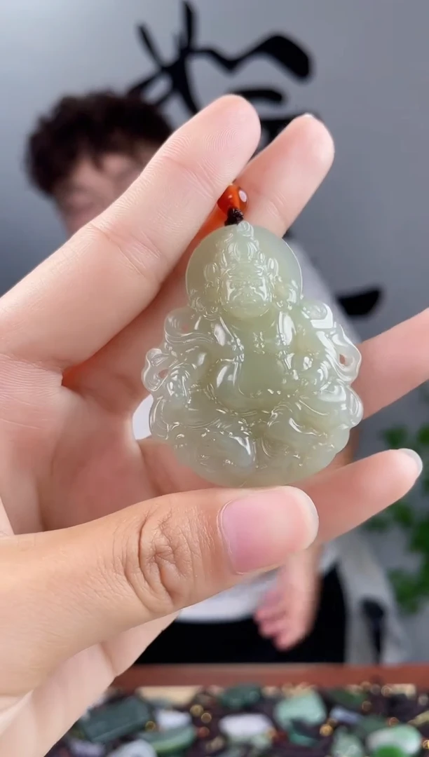 和田玉未镶嵌颈饰拍一发一，多样性发货